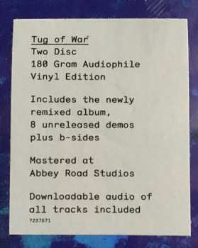 2LP Paul McCartney: Tug Of War