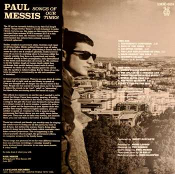 LP Paul Messis: Songs Of Our Times CLR