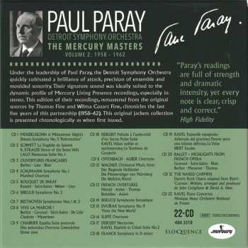 22CD/Dobozkészlet Paul Paray: The Mercury Masters Volume 2: 1958-1962 LTD
