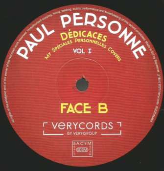 LP Paul Personne: Dédicaces My Spéciales Personnelles Covers. Vol I