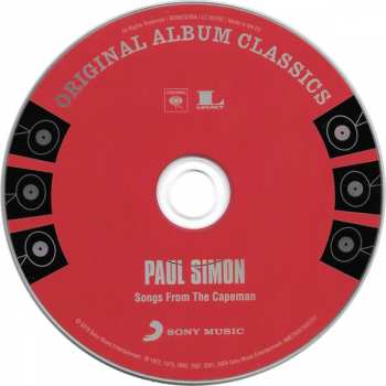 5CD/Dobozkészlet Paul Simon: Original Album Classics