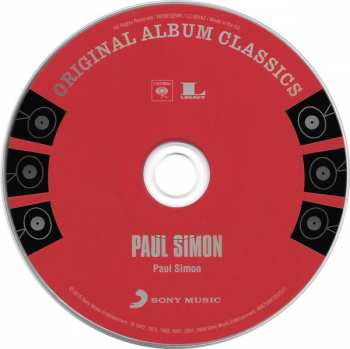 5CD/Dobozkészlet Paul Simon: Original Album Classics