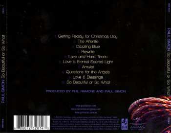 CD Paul Simon: So Beautiful Or So What