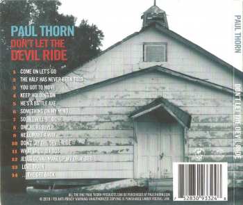 CD Paul Thorn: Don't Let The Devil Ride