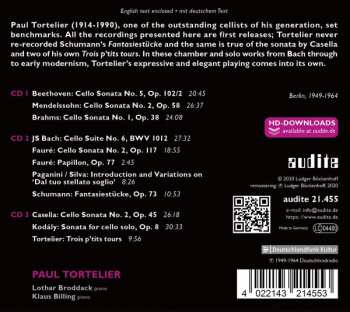 3CD Paul Tortelier: RIAS Recordings (Berlin, 1949-1964)