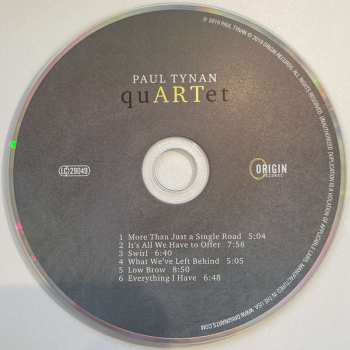 CD Paul Tynan: quARTet - Music By Paul Tynan