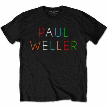 Merch Paul Weller: Póló Multicolour Logo Paul Weller 