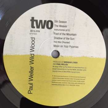 LP Paul Weller: Wild Wood LTD