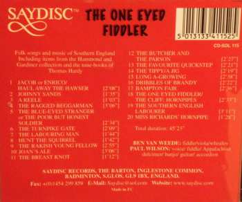 CD Paul Wilson: The One Eyed Fiddler * Folk Songs And Music Of Southern England