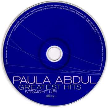 CD Paula Abdul: Greatest Hits (Straight Up!)