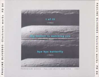 CD Pauline Oliveros: Electronic Works
