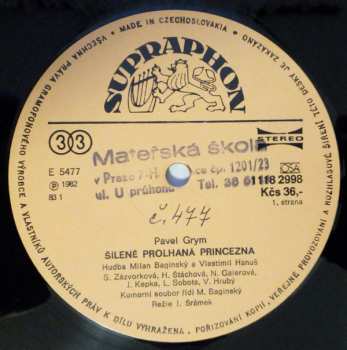 LP Pavel Grym: Šíleně Prolhaná Princezna