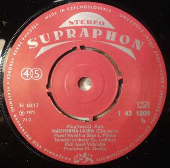 SP Pavel Novák: Nádherná Láska / Dlouhá Léta