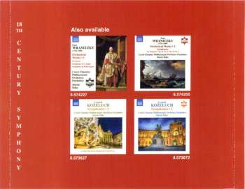 CD Pavel Vranický: Orchestral Works • 3