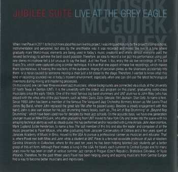 CD John Riley: Jubilee Suite (Live At The Grey Eagle)