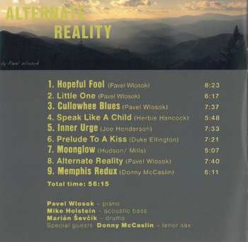 CD Donny McCaslin: Alternate Reality