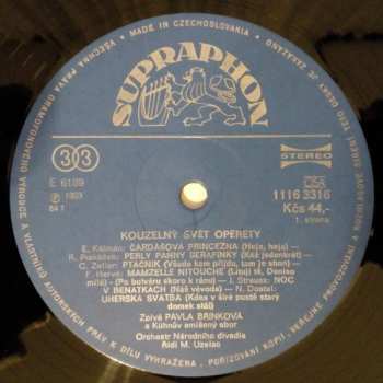 LP Pavla Břínková: Kouzelný Svět Operety = The Magic World Of Operetta