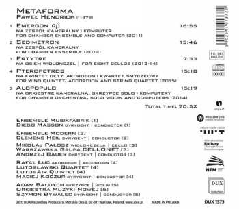 CD Paweł Hendrich: Metaforma