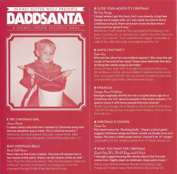 CD Peanut Butter Wolf: Badd Santa: A Stones Throw Records Xmas