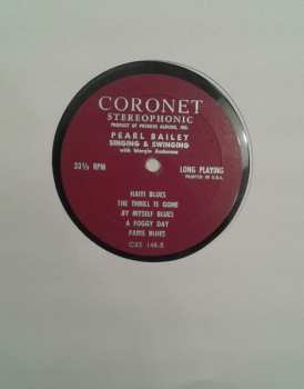 LP Pearl Bailey: Singing & Swinging