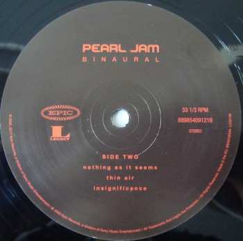 2LP Pearl Jam: Binaural