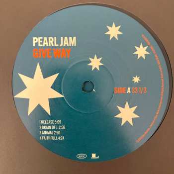 2LP Pearl Jam: Give Way LTD