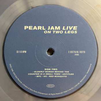 2LP Pearl Jam: Live On Two Legs LTD | CLR