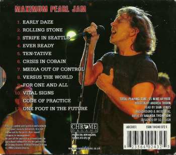 CD Pearl Jam: Maximum Pearl Jam (The Unauthorised Biography Of Pearl Jam)
