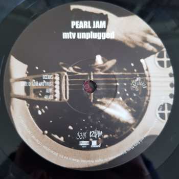 LP Pearl Jam: MTV Unplugged LTD