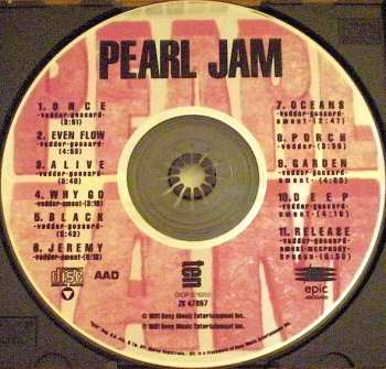 CD Pearl Jam: Ten