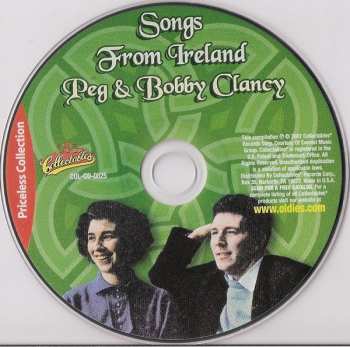 CD Peg Clancy: Songs From Ireland