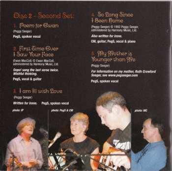 2CD Peggy Seeger: Three Score And Ten