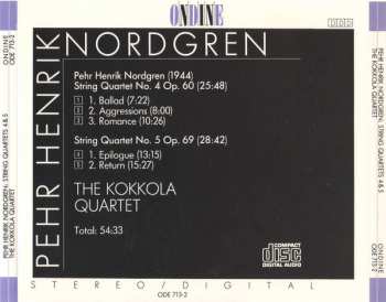 CD Pehr Henrik Nordgren: String Quartets 4 & 5