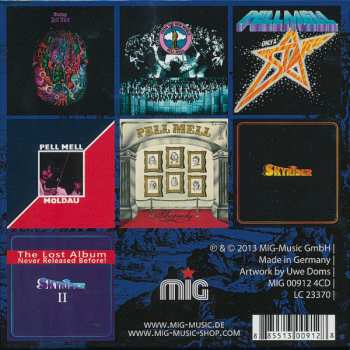 4CD/Dobozkészlet Pell Mell: The Entire Collection LTD