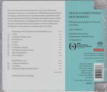 CD Ed Spanjaard: Plateaux Pour Piano Et Orchestre