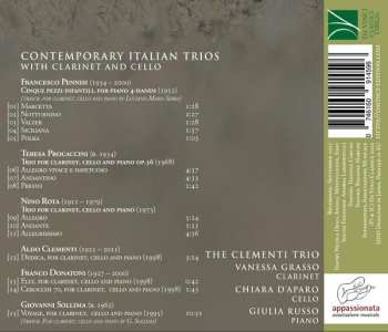 CD Nino Rota: Contemporary Italian Trios With Clarinet And Cello
