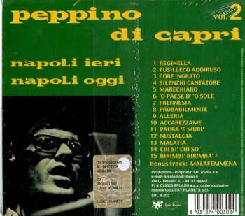 CD Peppino Di Capri: Napoli Ieri Napoli Oggi Vol. 2 DIGI