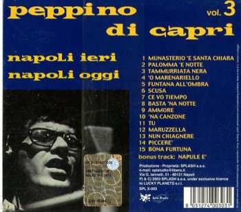 CD Peppino Di Capri: Napoli Ieri Napoli Oggi Vol. 3