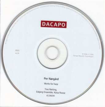 CD Per Nørgård: Works For Harp And Ensemble
