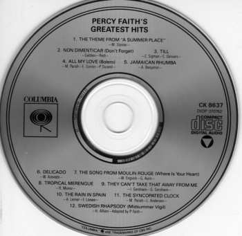 CD Percy Faith & His Orchestra: Percy Faith's Greatest Hits
