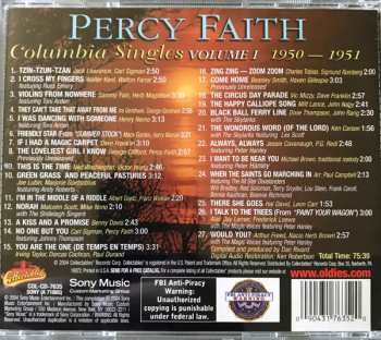 CD Percy Faith: Columbia Singles Volume 1 1950-1951