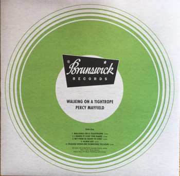 LP Percy Mayfield: Walking On A Tightrope