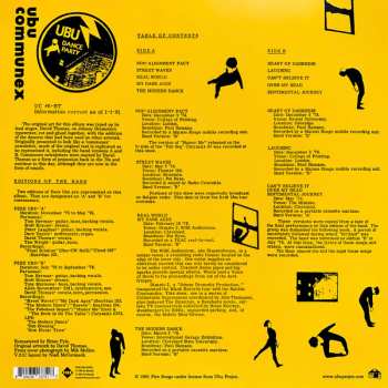LP Pere Ubu: 390 Degrees Of Simulated Stereo. V.21C Ubu Live: Volume One CLR | LTD