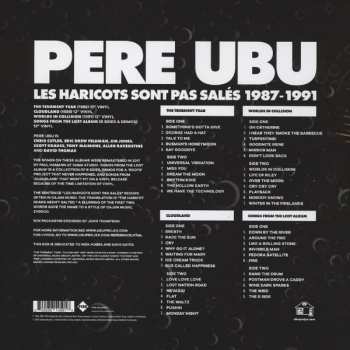 4LP/Dobozkészlet Pere Ubu: Les Haricots Sont Pas Salés 1987-1991 LTD
