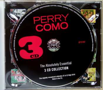 3CD Perry Como: The Absolutely Essential 3 CD Collection