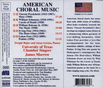 CD Lukas Foss: American Choral Music