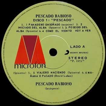 2LP Pescado Rabioso: Pescado 2