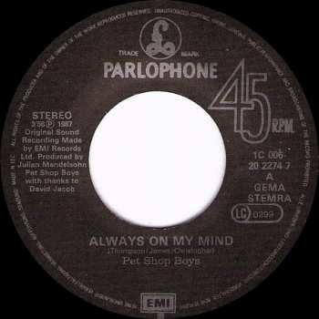 SP Pet Shop Boys: Always On My Mind
