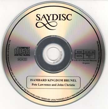 CD Peter Lawrence: Isambard Kingdom Brunel