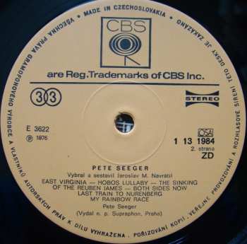 LP Pete Seeger: Pete Seeger